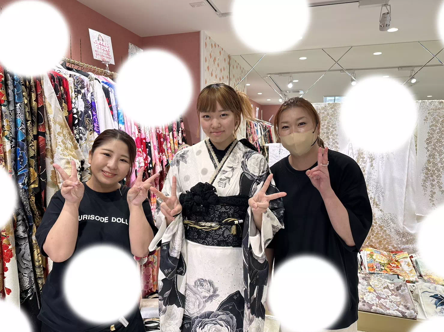 【TAKAZEN姫路店】♡2日 キラキラ可愛い！TAKAZENオリジナル☆ヘップバーンのお振袖の可愛い高砂市2025年成人の姫ちゃんご紹介♡