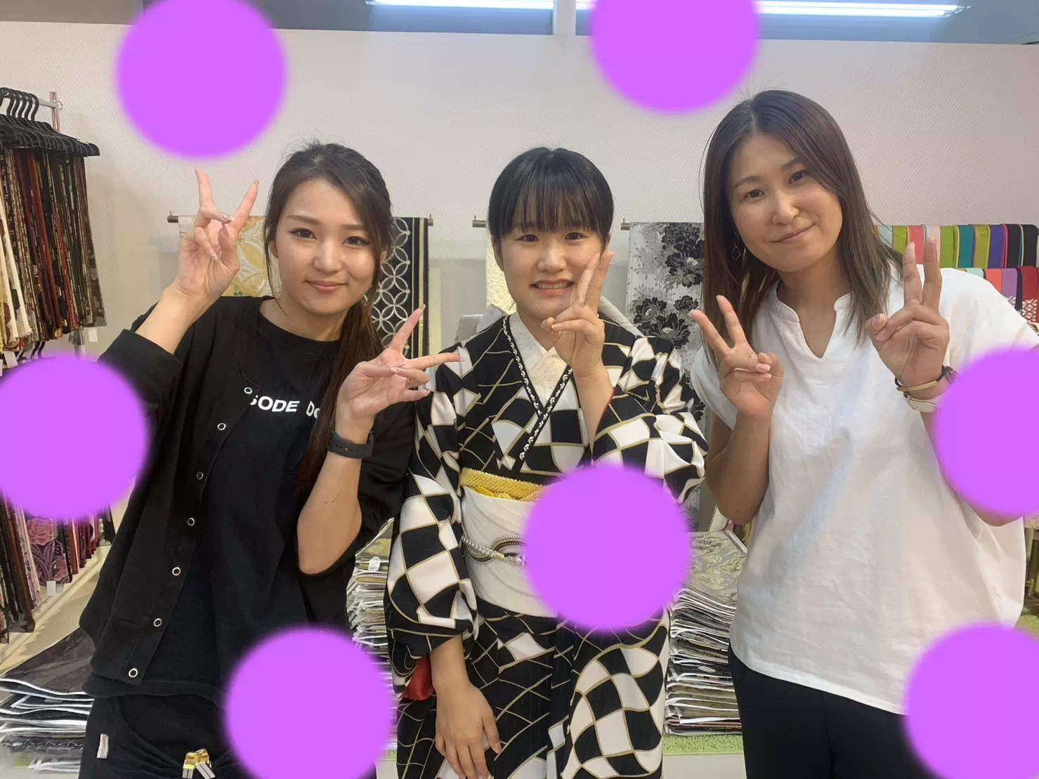 TAKAZEN神戸店　前撮り撮影会　イマドキ　カワイイ　コディネート　振袖　レンタル　袴　