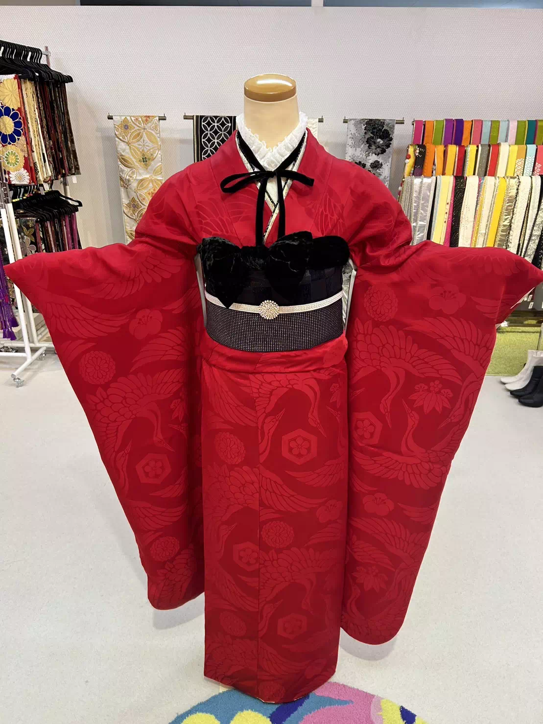 TAKAZEN神戸店　前撮り撮影会　イマドキ　カワイイ　コディネート　振袖　レンタル　袴　