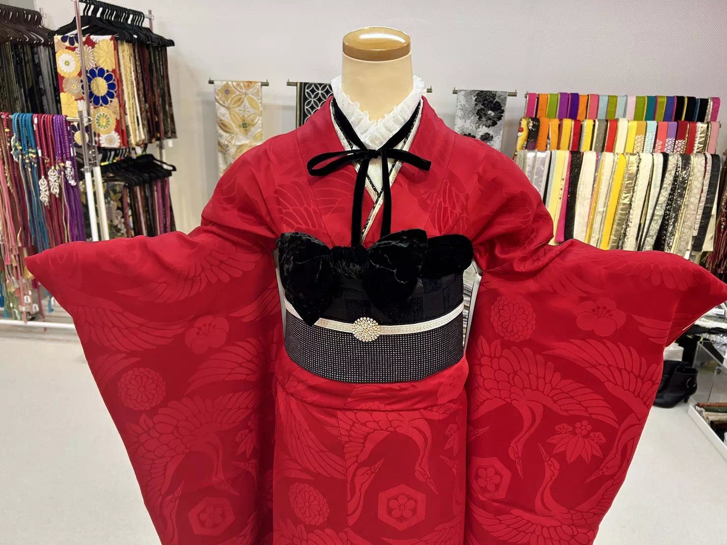 TAKAZEN神戸店　前撮り撮影会　イマドキ　カワイイ　コディネート　振袖　レンタル　袴　