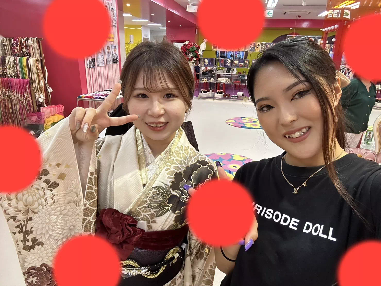 TAKAZEN神戸店　前撮り撮影会　イマドキ　カワイイ　コディネート　振袖　レンタル　袴　