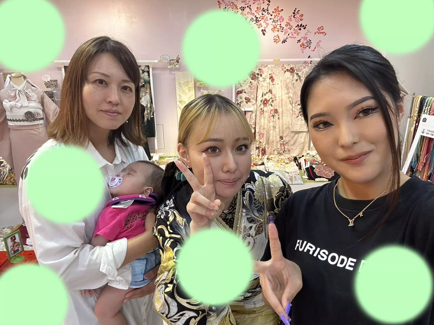 TAKAZEN神戸店　成人式　振袖レンタル　前撮り撮影会　モード　かっこいい　