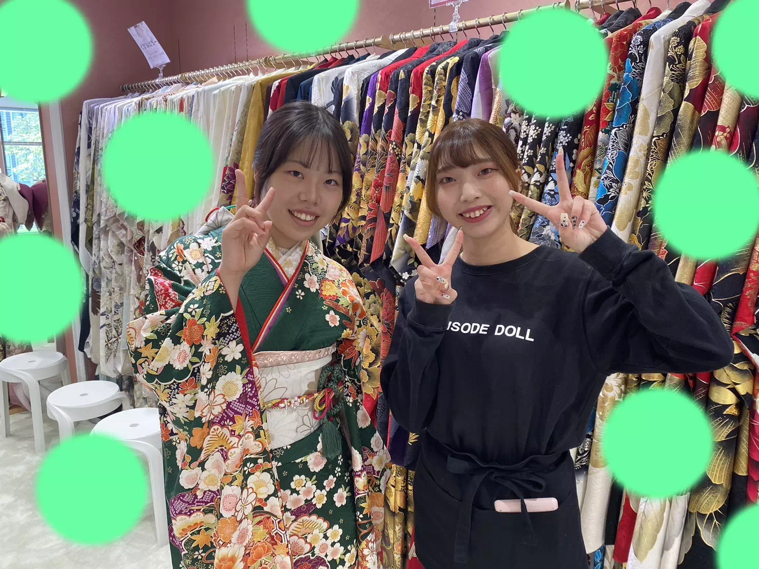 【TAKAZEN姫路店】♡30日　小物でイマドキにアレンジ可能！姫路市2026年成人　正統派古典柄のお振袖姫ちゃんご紹介
