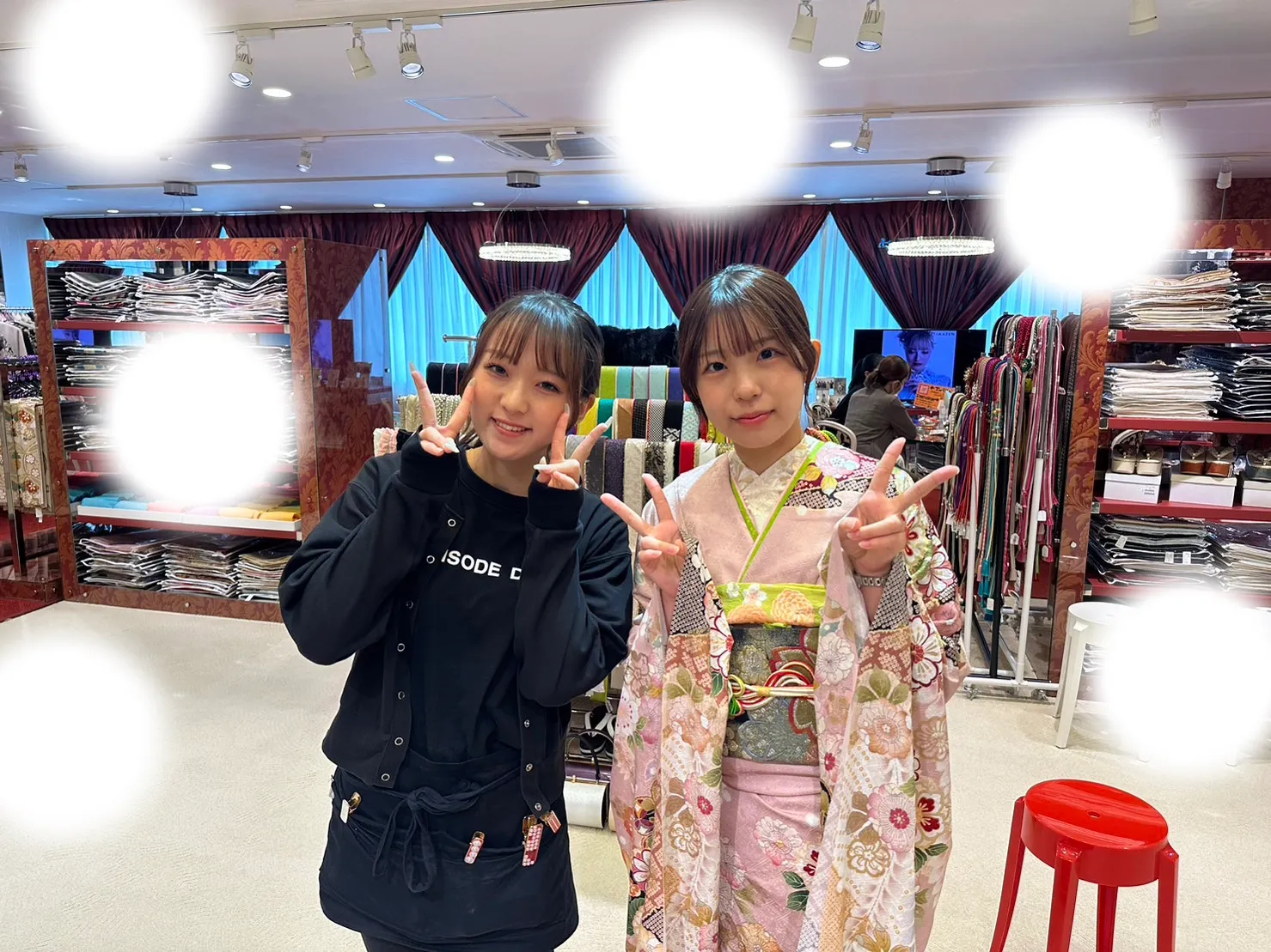 袴レンタル　振袖レンタル　くすみ　キラキラ　かわいい　梅田　大阪　安い　イマドキ　古典　くすみカラー　前撮り　ヴィンテージ　渋い