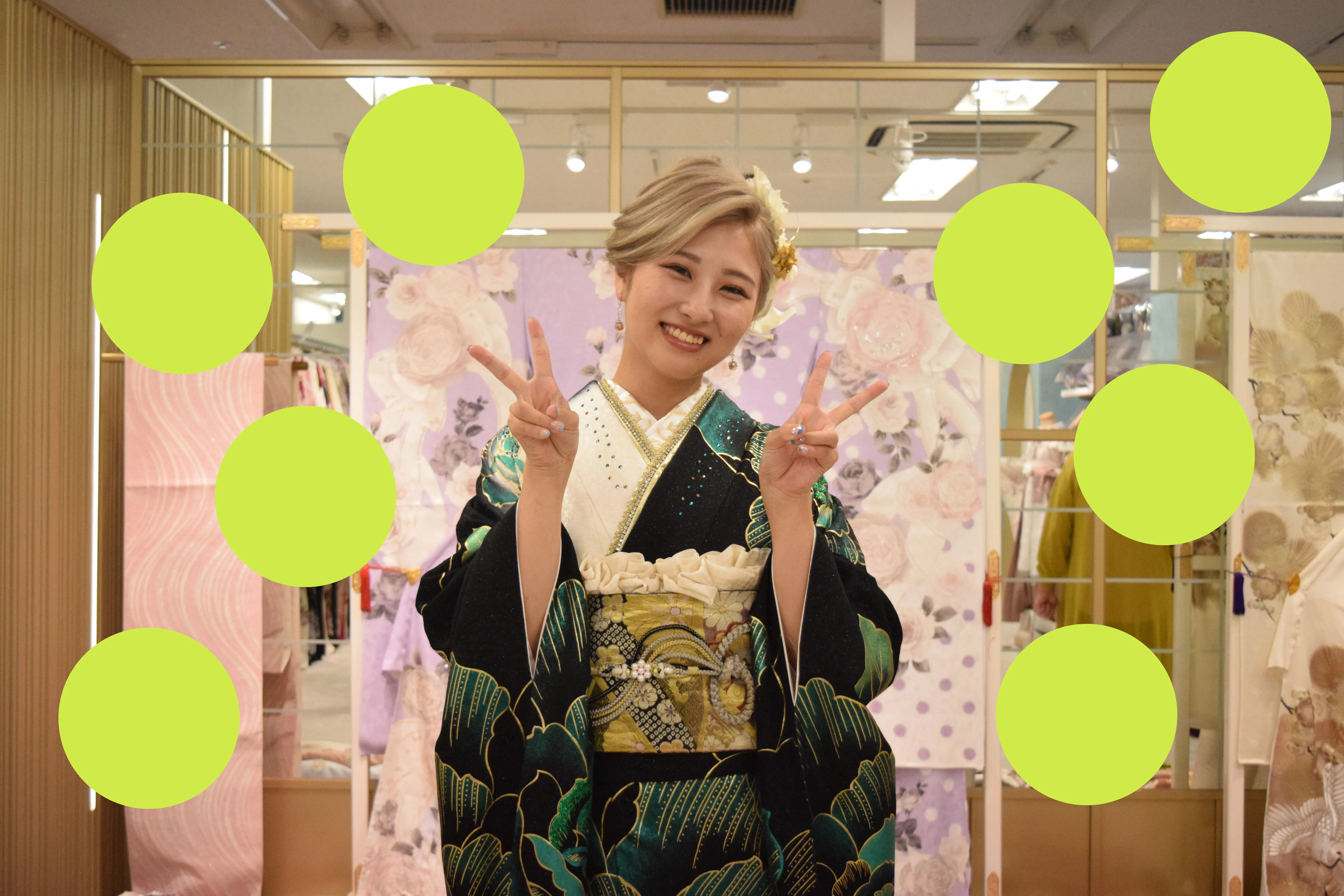 前撮り　振袖　撮影会　モード