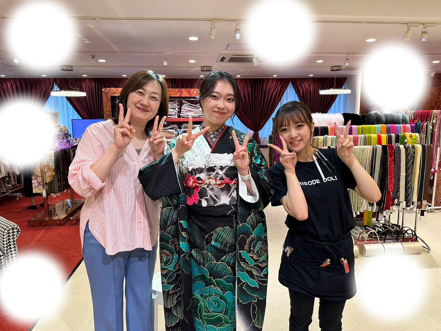 袴レンタル　振袖レンタル　くすみ　キラキラ　かわいい　梅田　大阪　安い　イマドキ　古典　くすみカラー　前撮り　ヴィンテージ　渋い