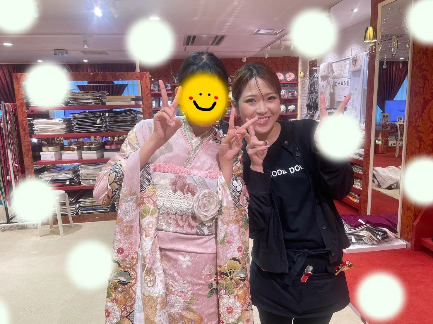 成人式　振袖　梅田　くすみ