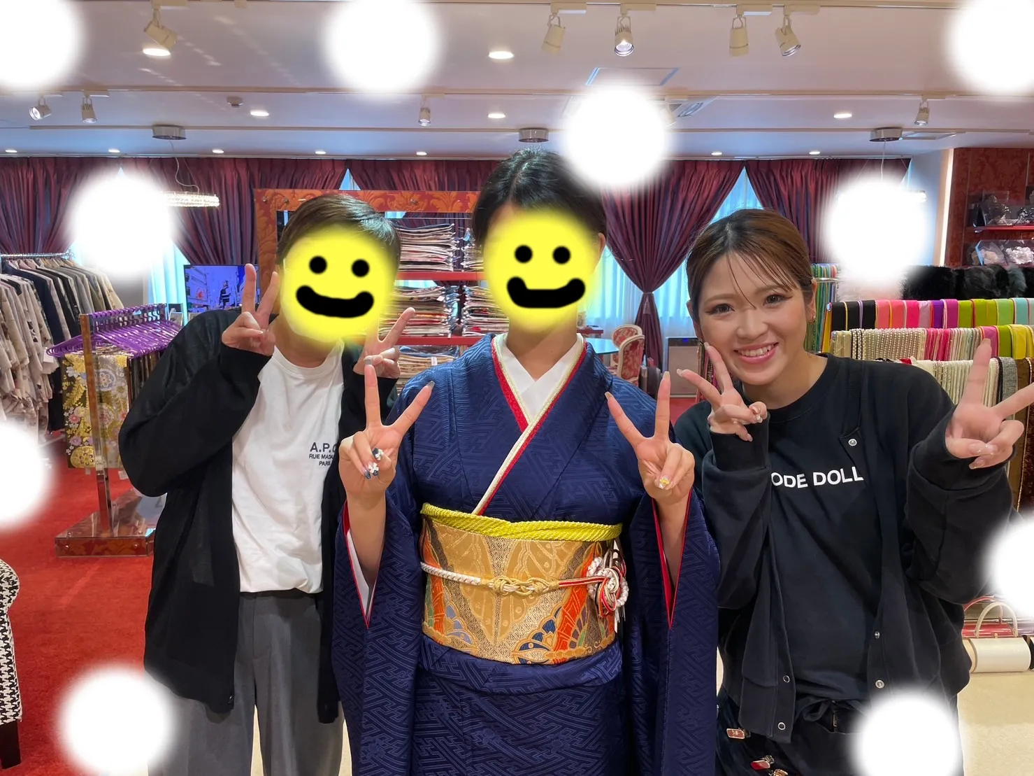 成人式　前撮り　梅田
