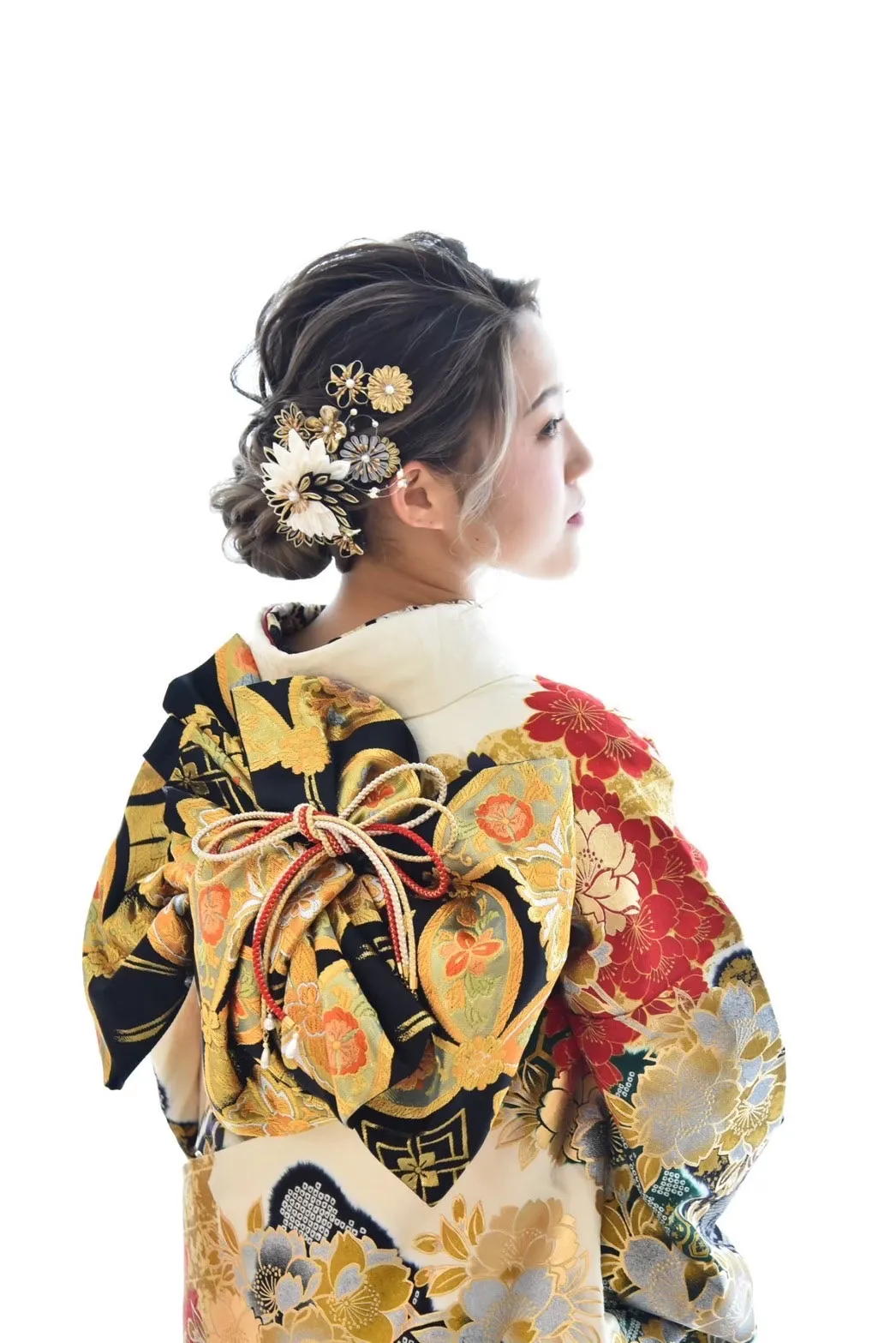 振袖　レンタル 　成人式ヘアアレンジ