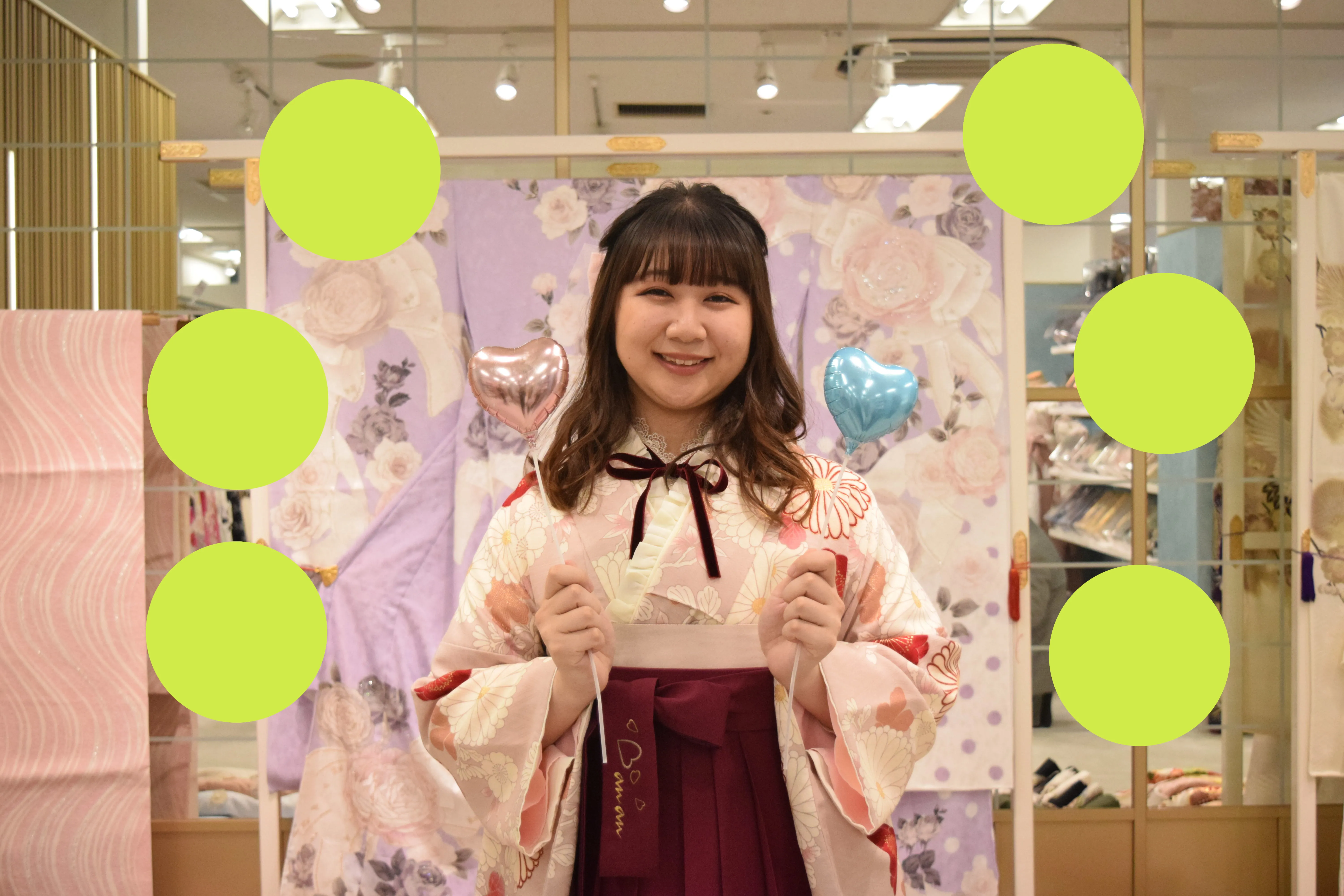 前撮り　袴　撮影会　くすみ　