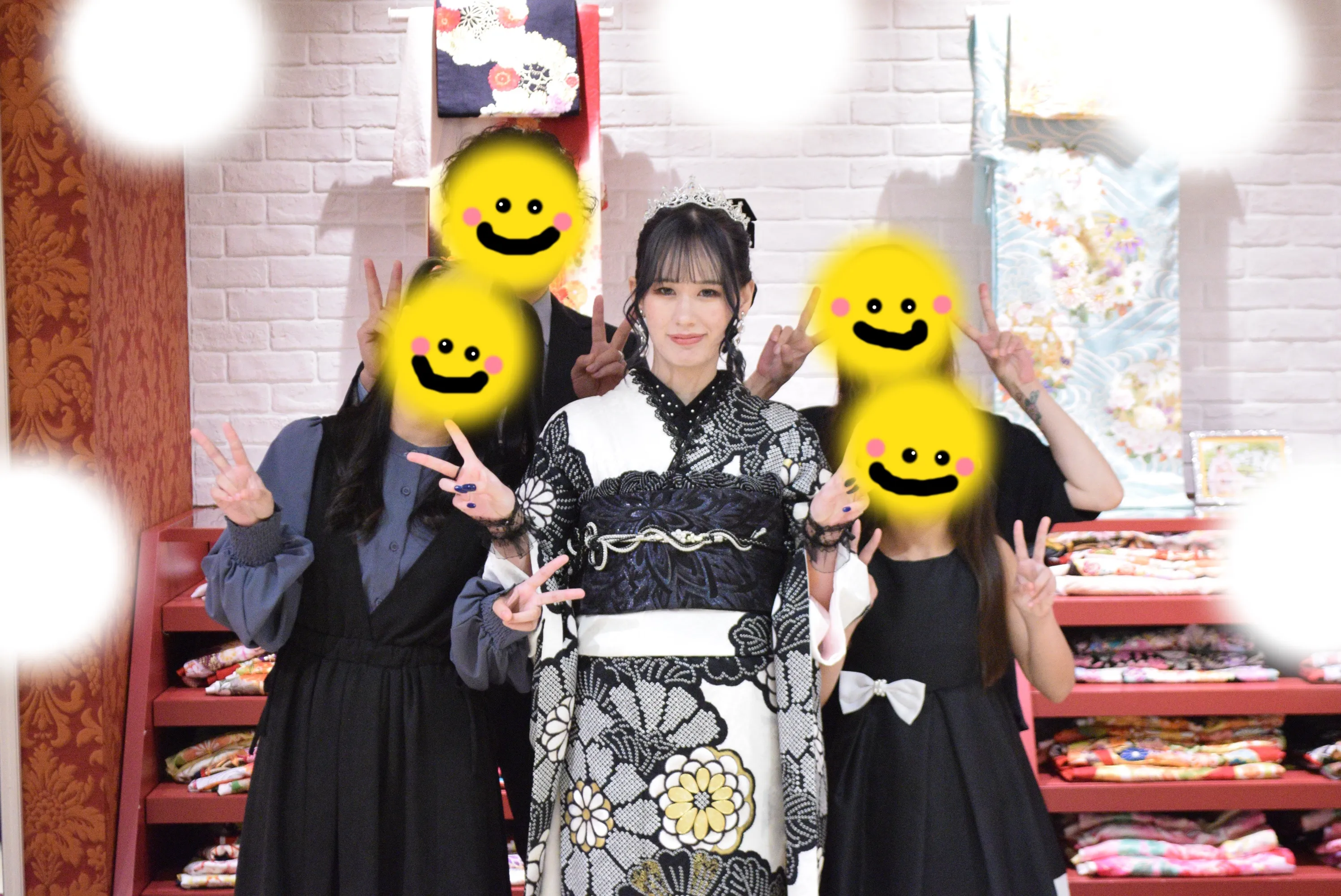 成人式　前撮り　梅田