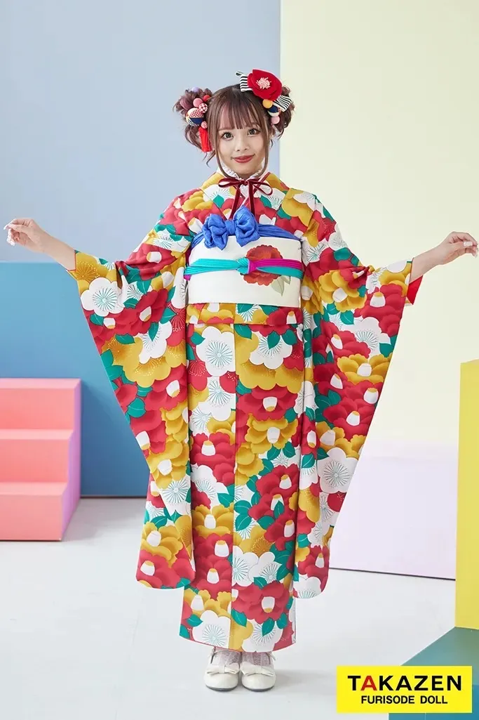 振袖レンタル　奈良　橿原　かわいい　おしゃれ　個性派　かわいい　かっこいい　くすみ　イマドキ　あいさちゃん