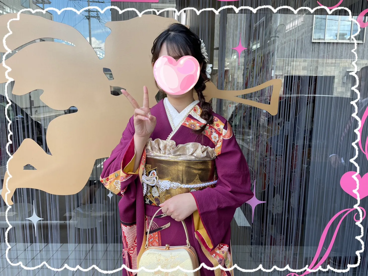 成人式　振袖　前撮り撮影会　おしゃれ　おとなっぽい