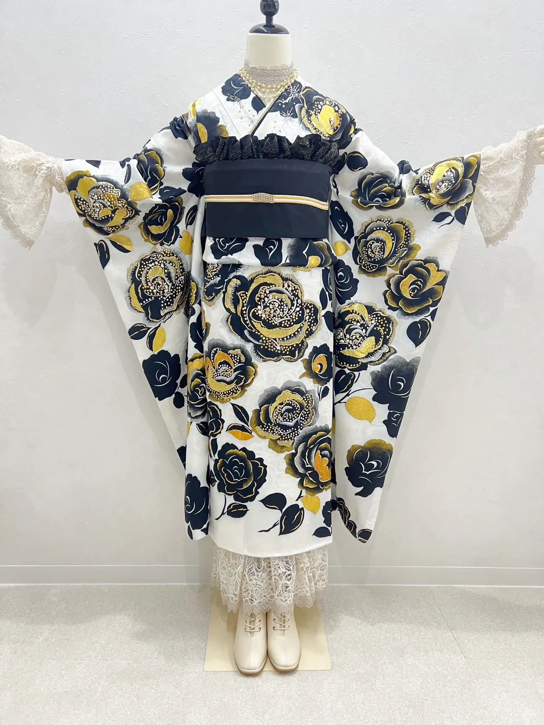 振袖レンタル　奈良　橿原　かわいい　おしゃれ　個性派　かわいい　かっこいい　くすみ　イマドキ　