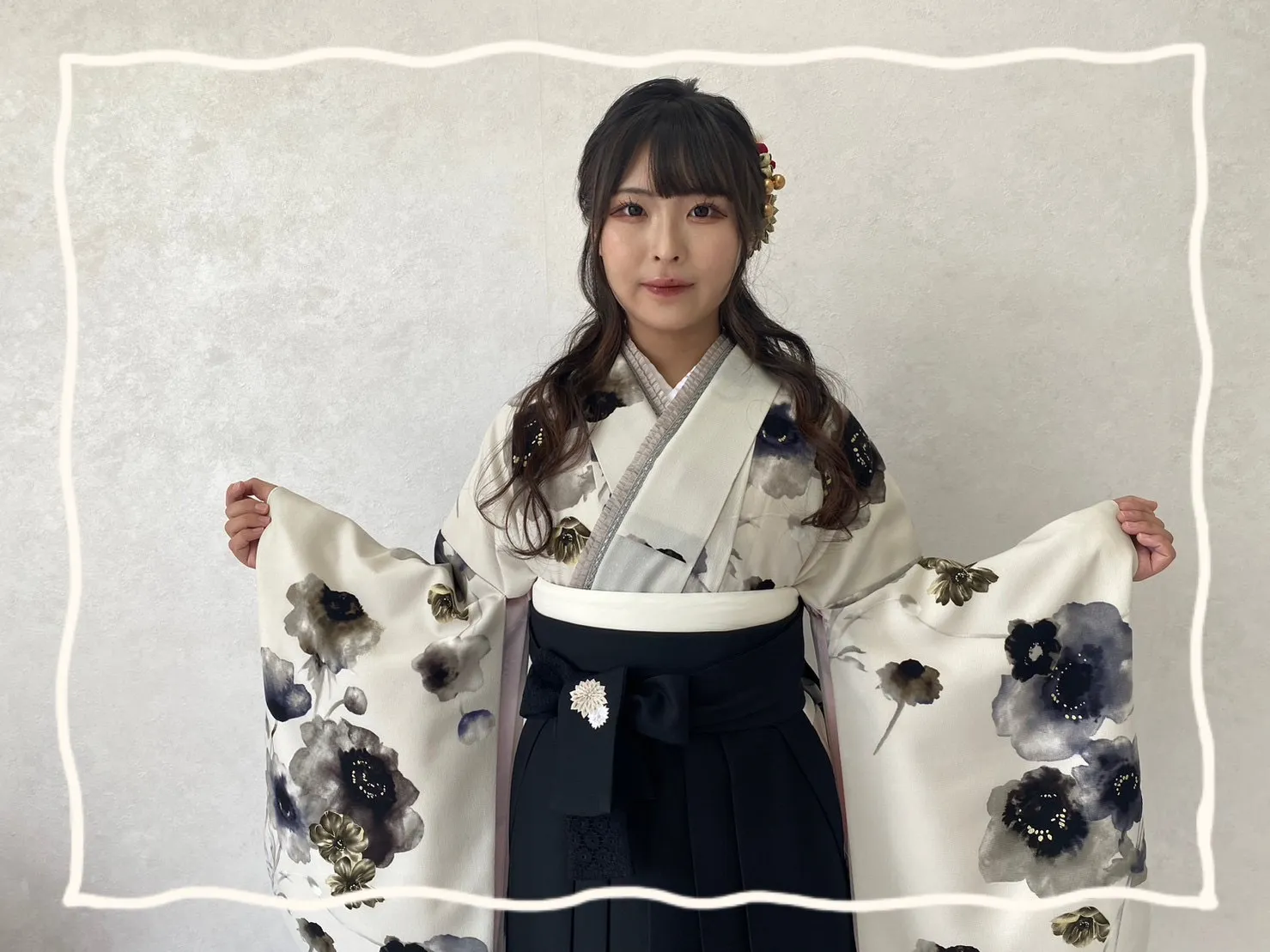袴レンタル　奈良　橿原　かわいい　おしゃれ　個性派　かわいい　かっこいい　くすみ　イマドキ　