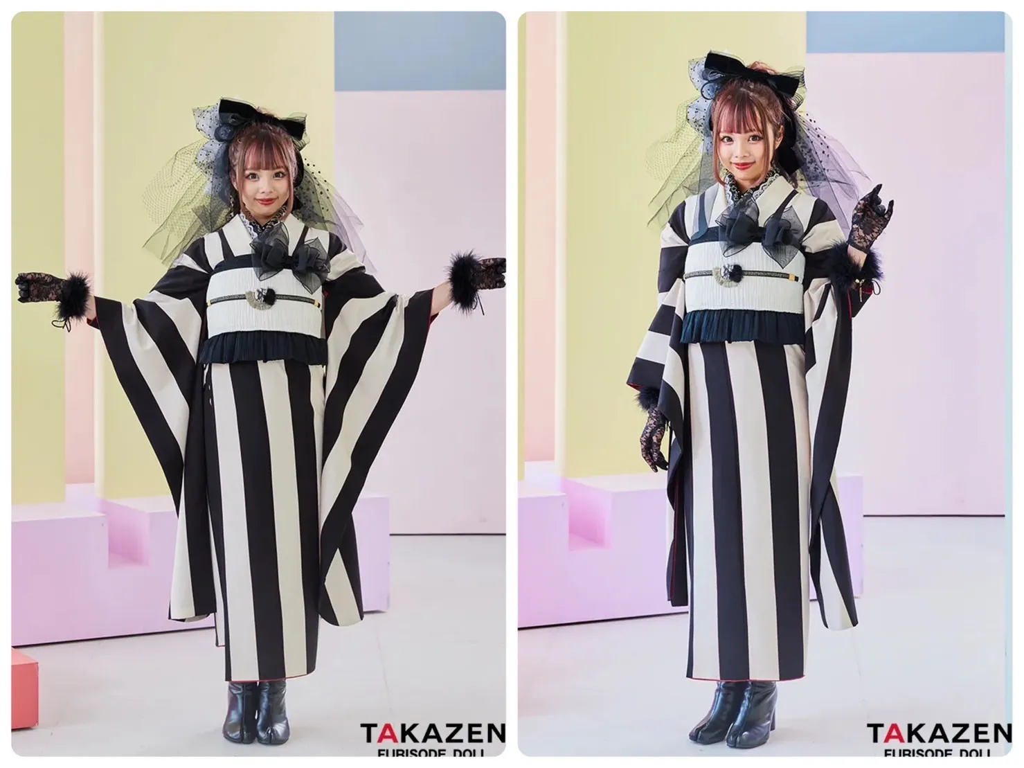 ♥【♡TAKAZEN堺店】3日 大人気！あいさちゃんご着用お振袖と本日のスタッフコーディネート紹介♥