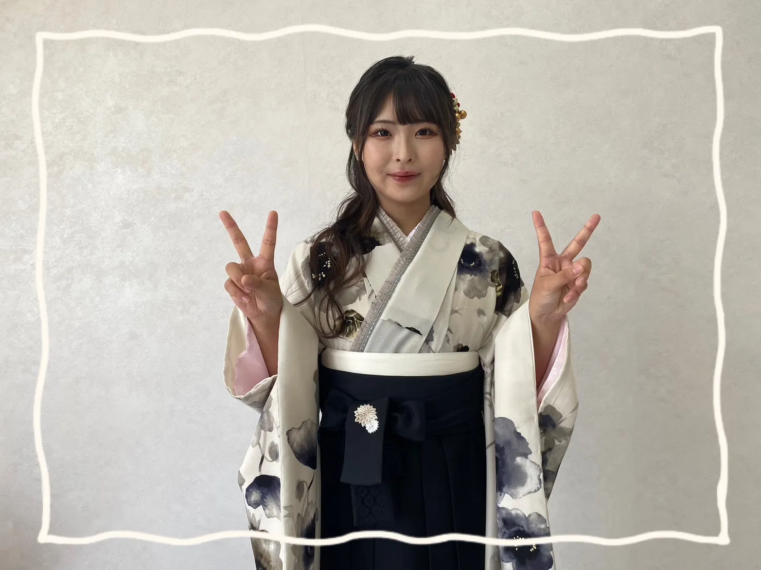 袴レンタル　奈良　橿原　かわいい　おしゃれ　個性派　かわいい　かっこいい　くすみ　イマドキ　