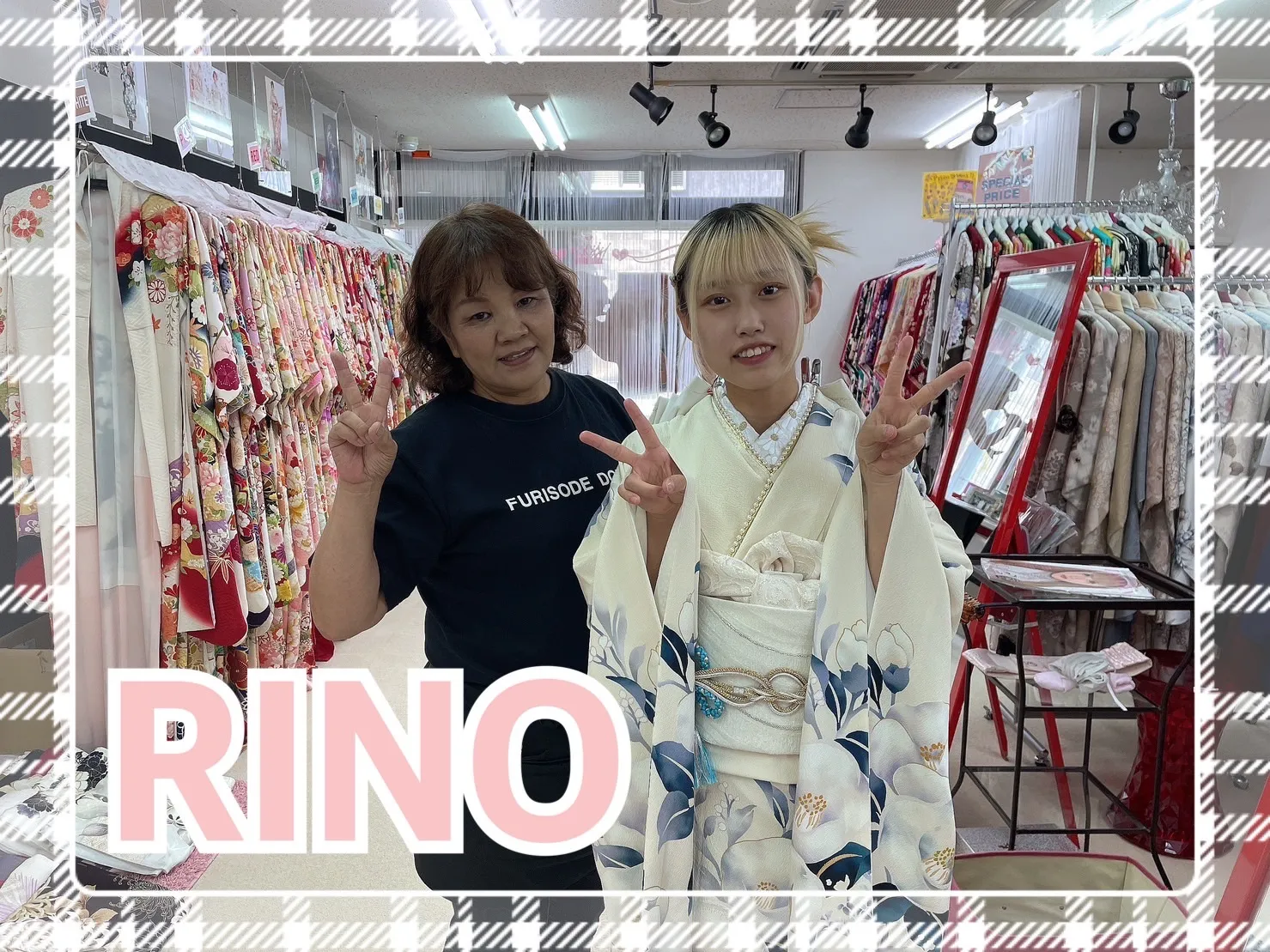 振袖　レンタル　奈良　前撮り撮影会　かわいい　おしゃれ　レトロ　淡色