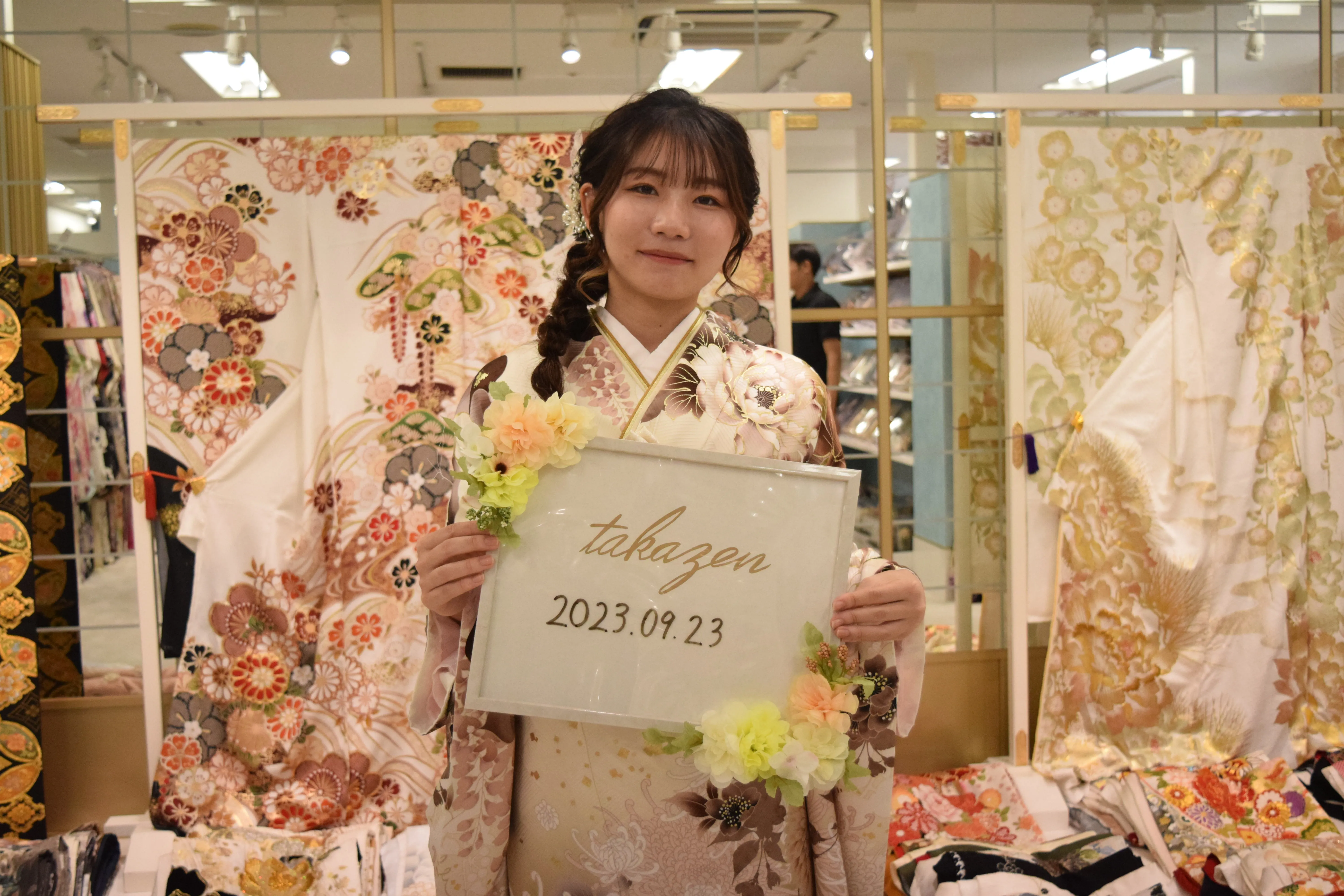 前撮り　振袖　撮影会　ちいぽぽ　吉木千紗都