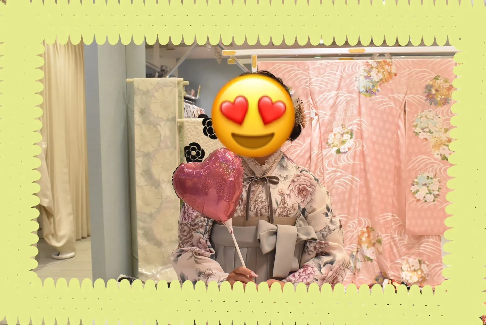 前撮り撮影　袴　レンタル