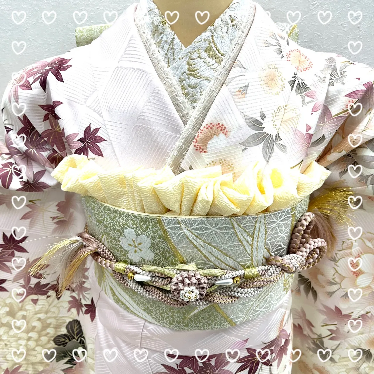 【TAKAZEN橿原店】28日♡2025年成人向け春を感じるふんわり華やかくすみ古典お振袖コーディネート♡