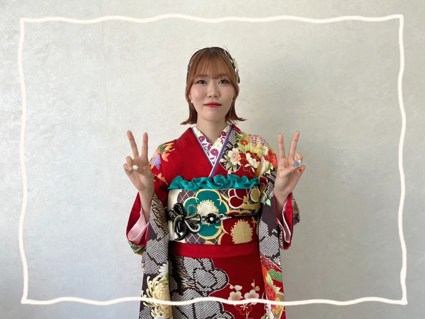 振袖レンタル　奈良　橿原　かわいい　おしゃれ　個性派　かわいい　かっこいい　くすみ　イマドキ　