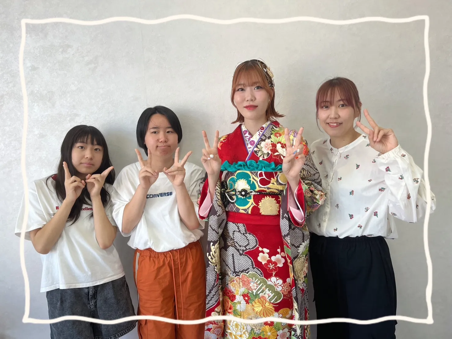 振袖レンタル　奈良　橿原　かわいい　おしゃれ　個性派　かわいい　かっこいい　くすみ　イマドキ　