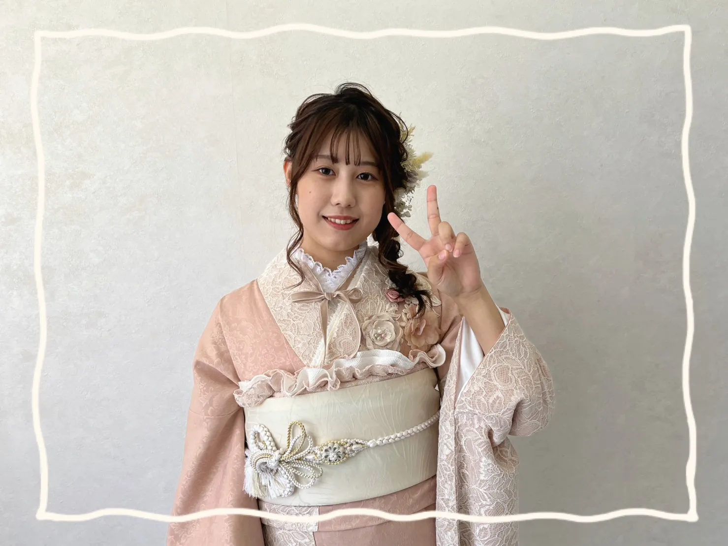振袖レンタル　奈良　橿原　かわいい　おしゃれ　個性派　かわいい　かっこいい　くすみ　イマドキ　