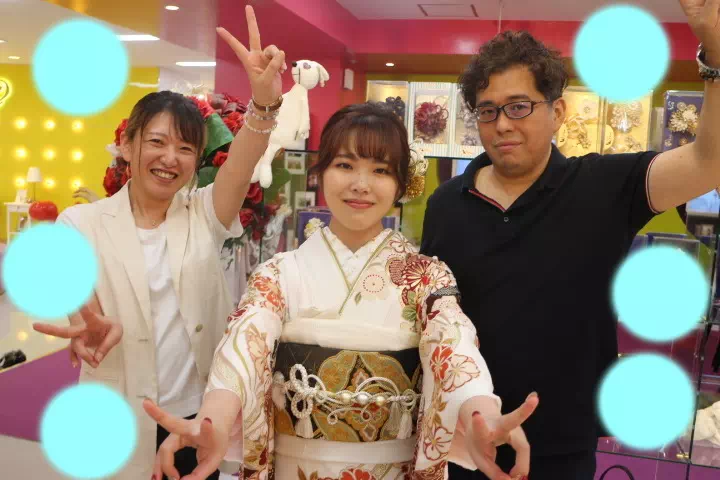 TAKAZEN神戸店　前撮り撮影会　イマドキ　カワイイ　コディネート　振袖　レンタル　袴　