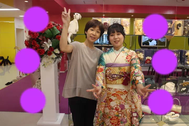 TAKAZEN神戸店　前撮り撮影会　イマドキ　カワイイ　コディネート　振袖　レンタル　袴　
