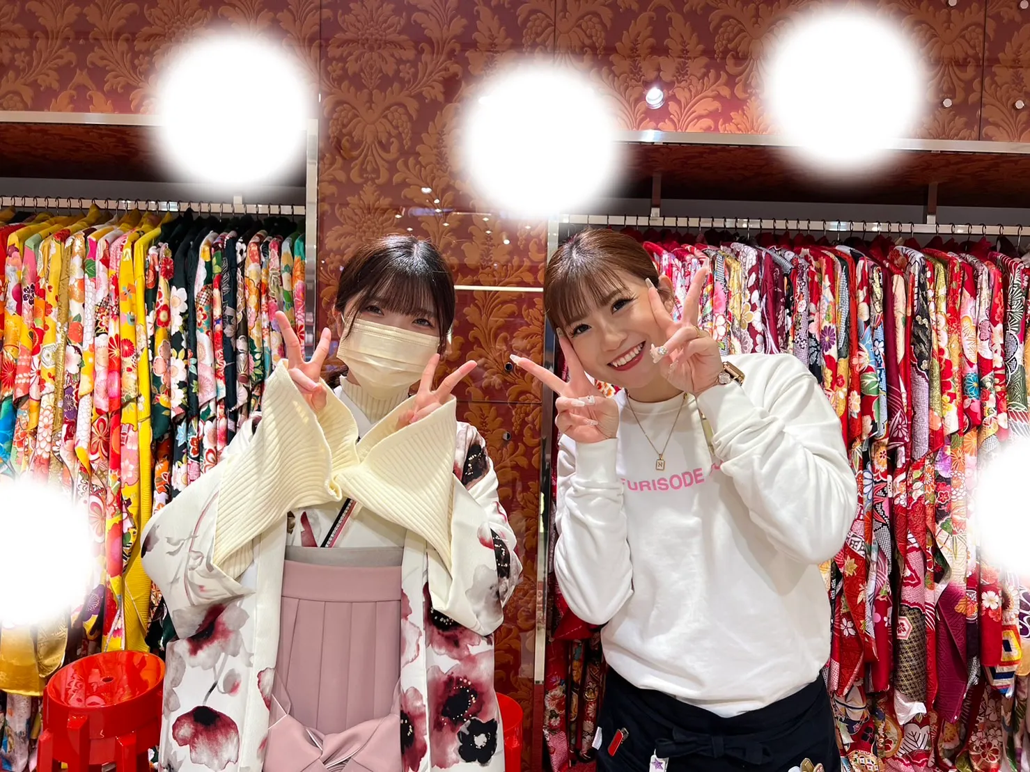 袴レンタル　振袖レンタル　くすみ　キラキラ　かわいい　梅田　大阪　安い　イマドキ　古典　くすみカラー　前撮り　ヴィンテージ　渋い
