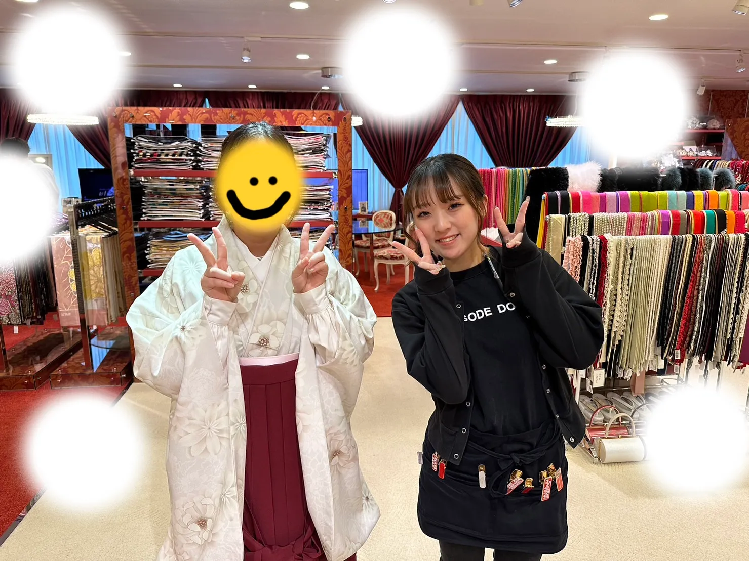 袴レンタル　振袖レンタル　くすみ　キラキラ　かわいい　梅田　大阪　安い　イマドキ　古典　くすみカラー　前撮り　ヴィンテージ　渋い