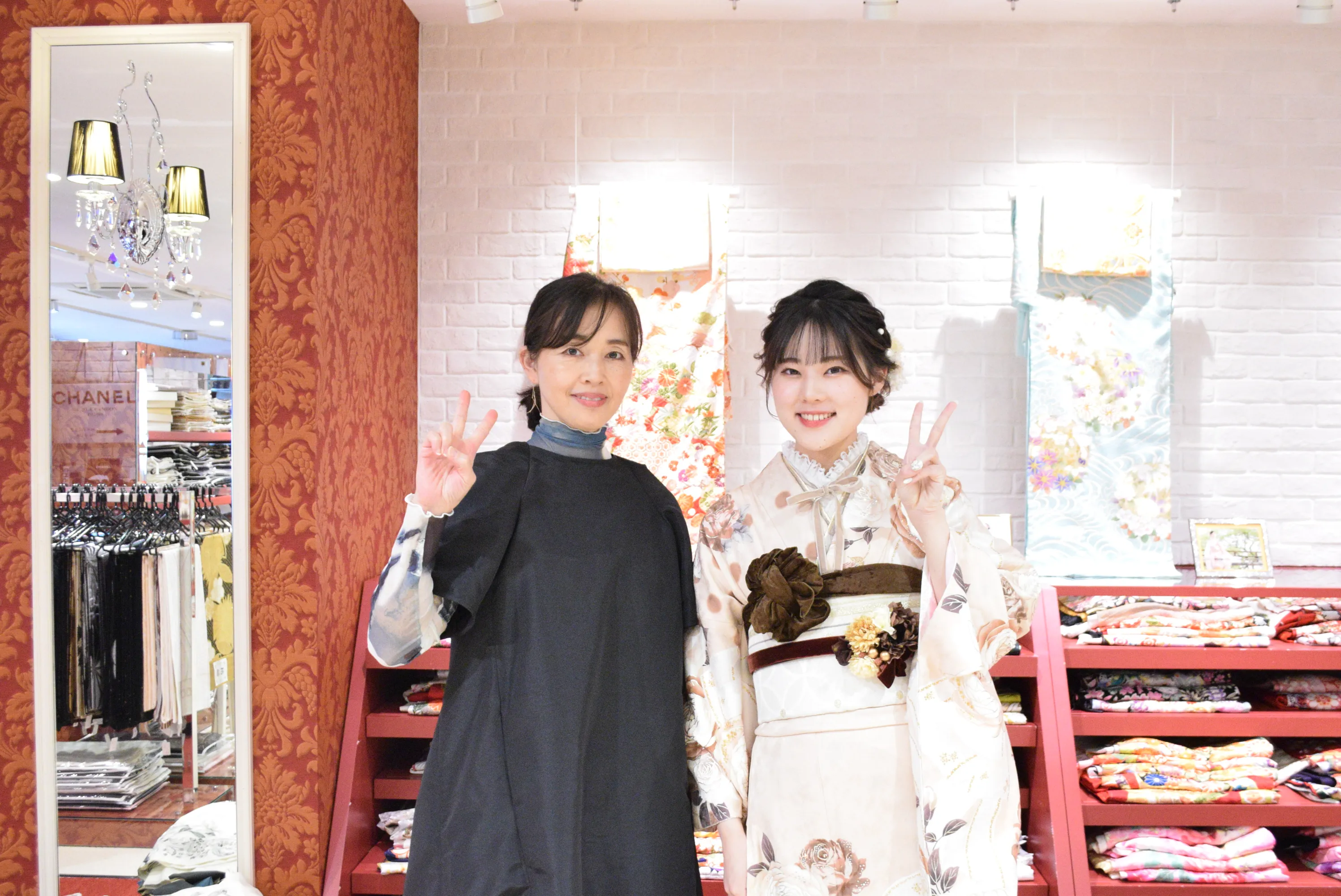 成人式　前撮り　梅田　ヘップバーン