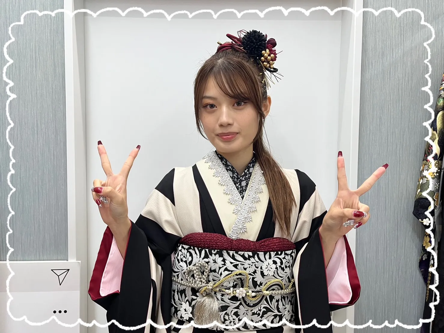 振袖レンタル　奈良　橿原　かわいい　おしゃれ　個性派　かわいい　かっこいい　くすみ　イマドキ　