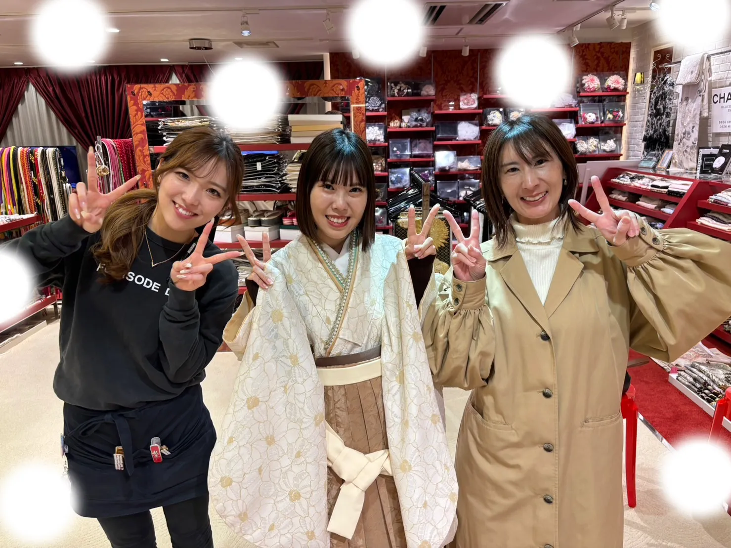 成人式　卒業式　TAKAZEN 袴レンタル　くすみカラー