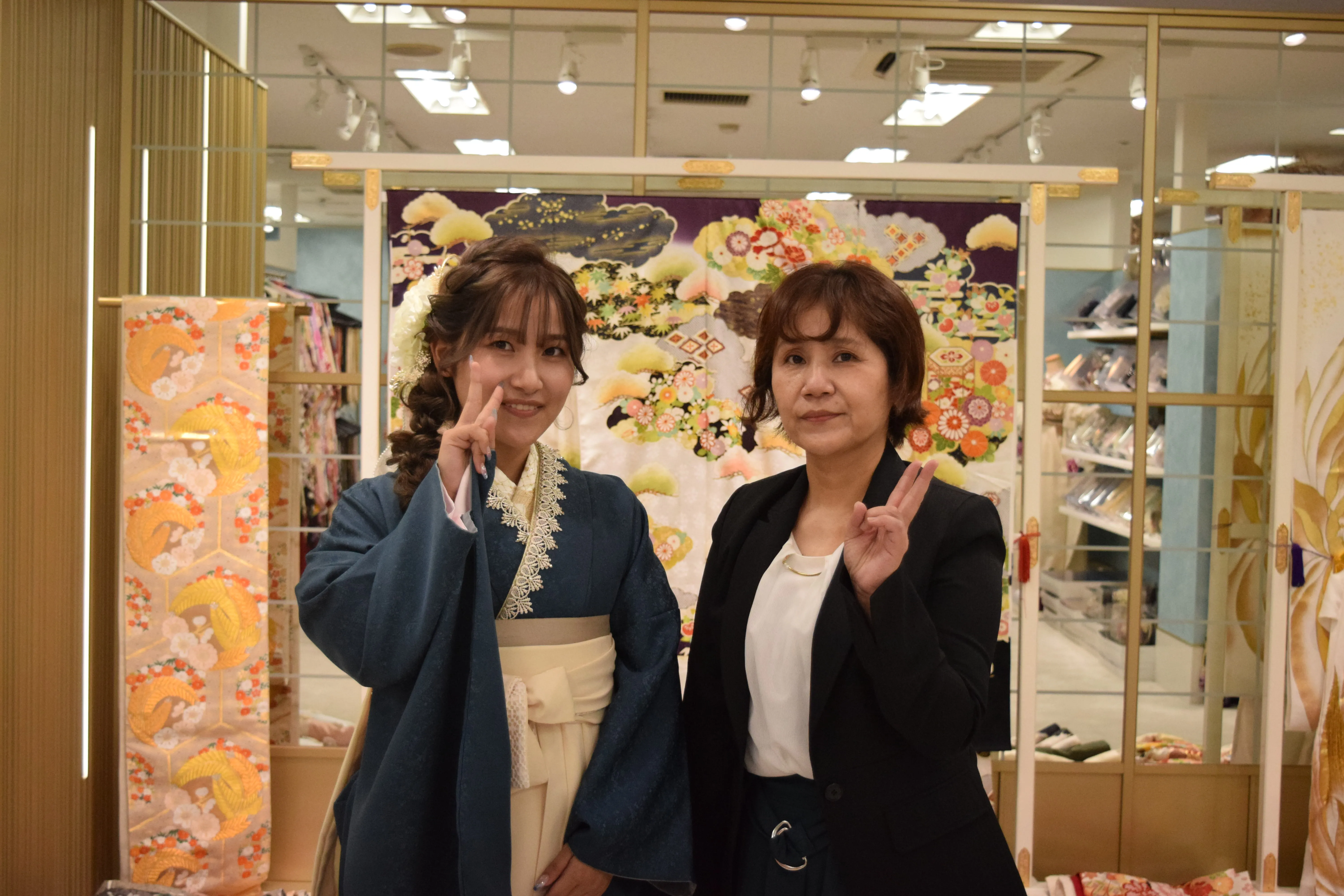 無地　ヴインテージ　古典　袴レンタル