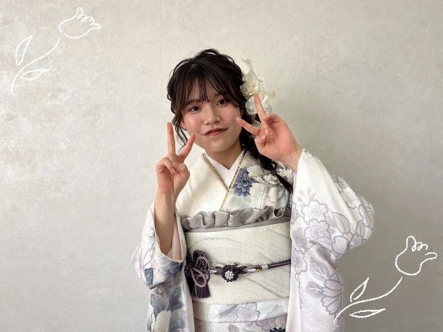 振袖レンタル　奈良　橿原　かわいい　おしゃれ　個性派　かわいい　かっこいい　くすみ　イマドキ　