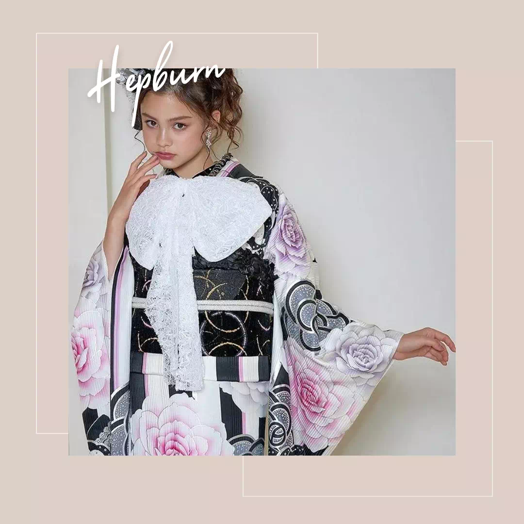 【TAKAZEN姫路店】♡25日　キラキラがワンポイントで可愛い！人気なヘップバーンシリーズのお振袖ご紹介♡