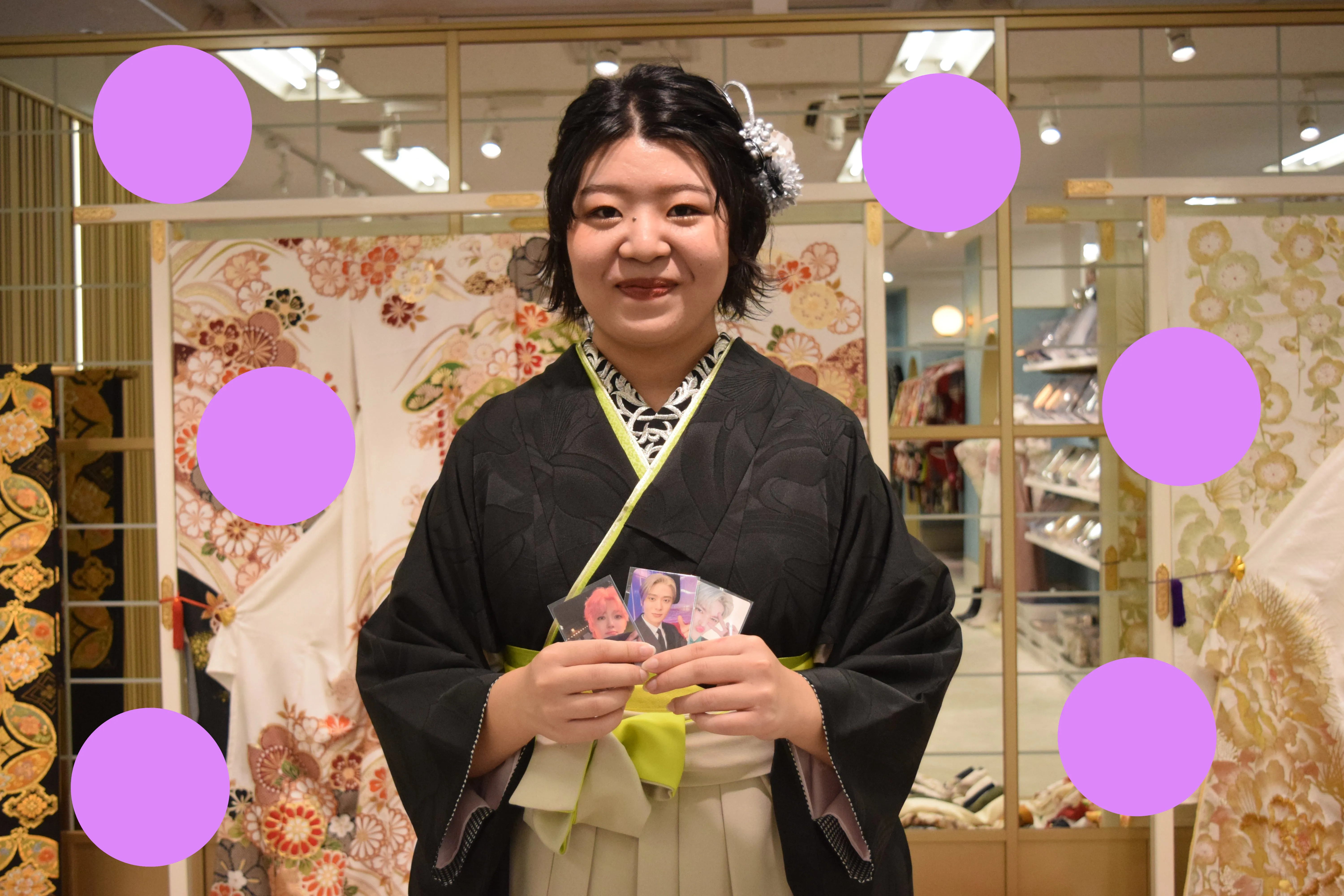 前撮り　振袖　撮影会　個性的　袴