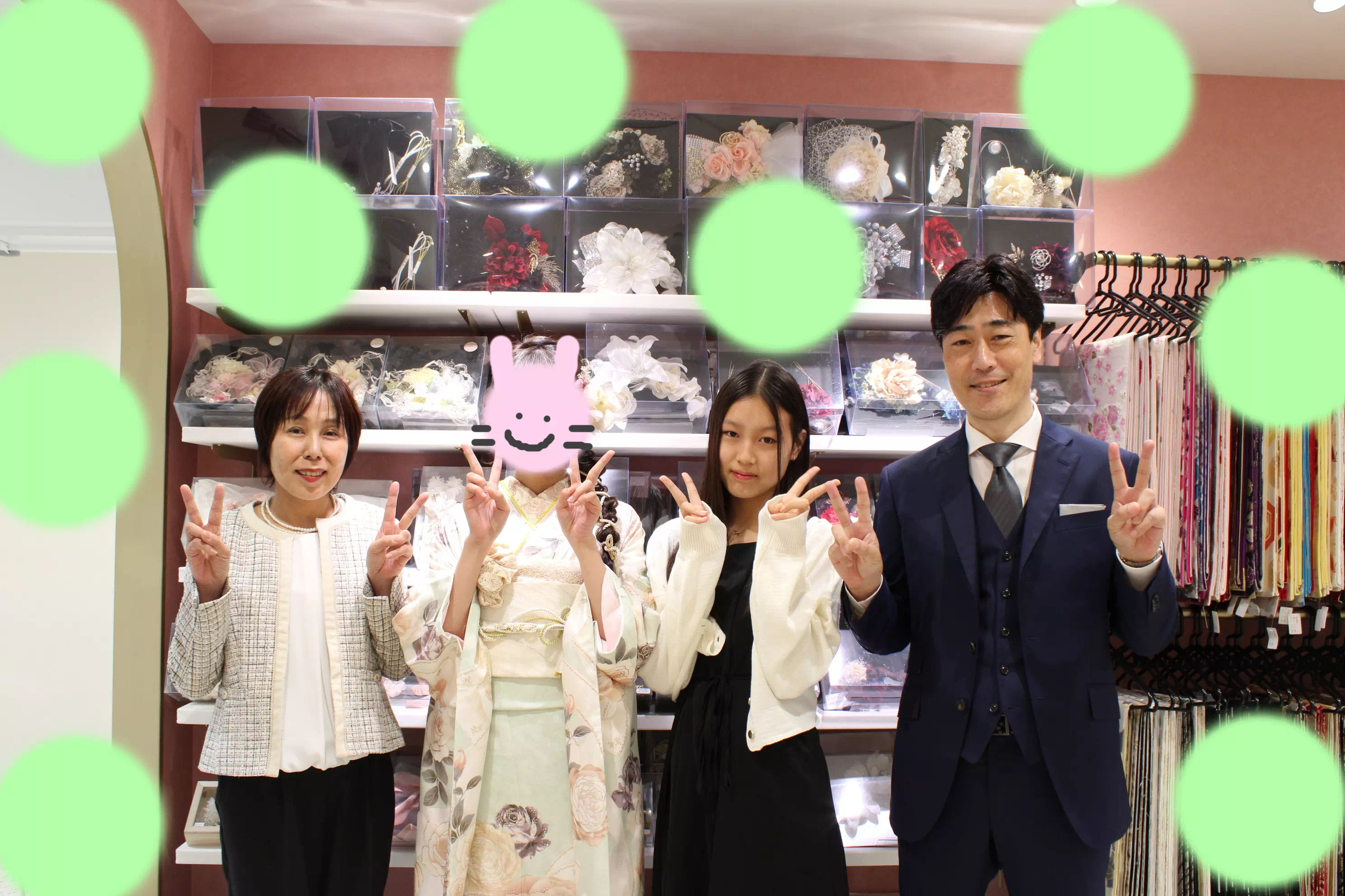 TAKAZEN姫路店　加古川市　高砂市　人気振袖　振袖レンタル　姫路市　成人式　卒業式　袴　振袖　イマドキ振袖　ヘップバーン　ミントグリーン
