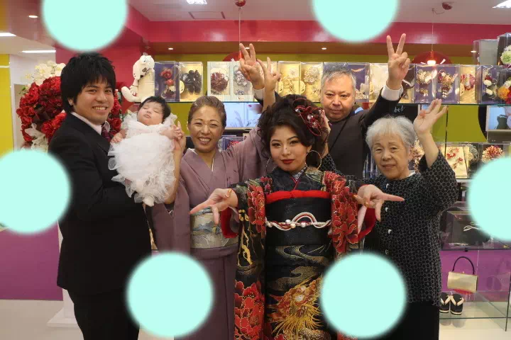 TAKAZEN神戸店　前撮り撮影会　イマドキ　カワイイ　コディネート　振袖　レンタル　袴　
