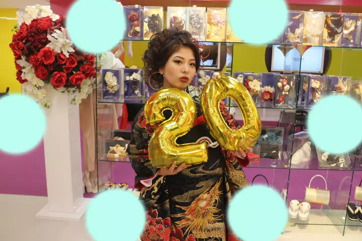 TAKAZEN神戸店ジャパンモード　前撮り撮影会　イマドキ　カワイイ　コディネート　振袖　レンタル　袴　