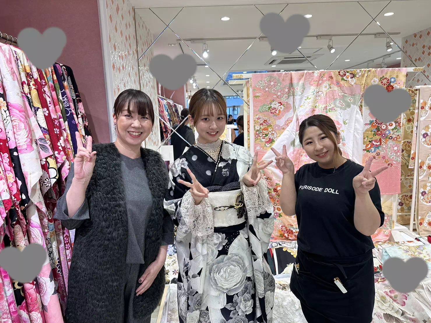 TAKAZEN姫路店　加古川市　高砂市　人気振袖　振袖レンタル　姫路市　成人式　卒業式　袴　振袖　イマドキ振袖　ヘップバーン　キラキラ　人気