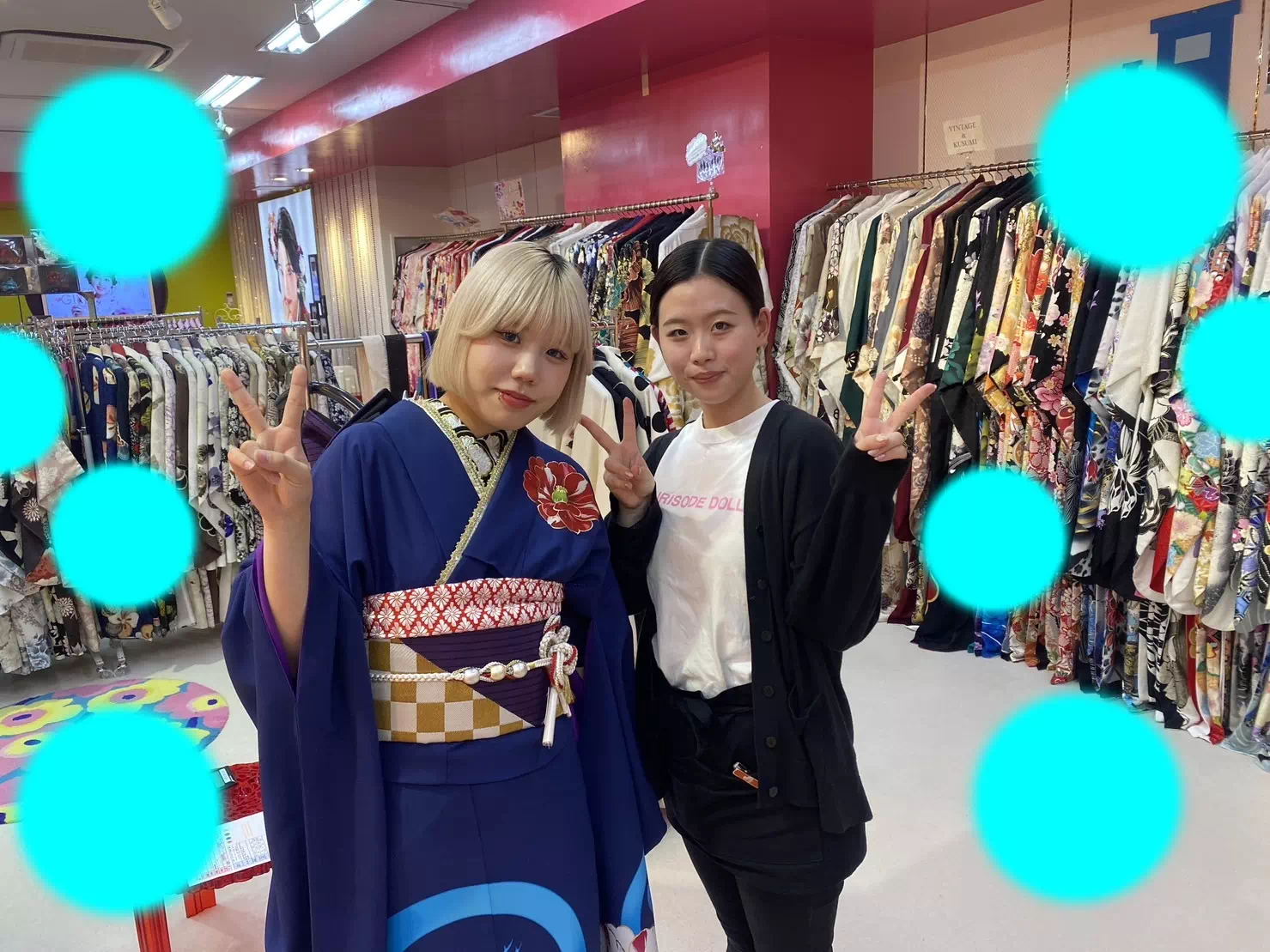 タカゼン　TAKAZEN神戸三宮店　振袖　レトロ　かわいい　成人式　
