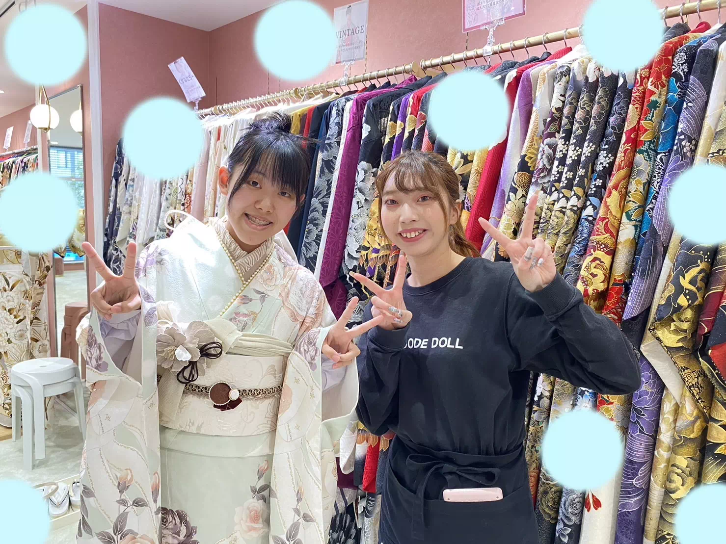 TAKAZEN姫路店　加古川市　高砂市　人気振袖　振袖レンタル　姫路市　成人式　卒業式　袴　振袖　イマドキ振袖　ヘップバーン　イマドキ　カワイイ