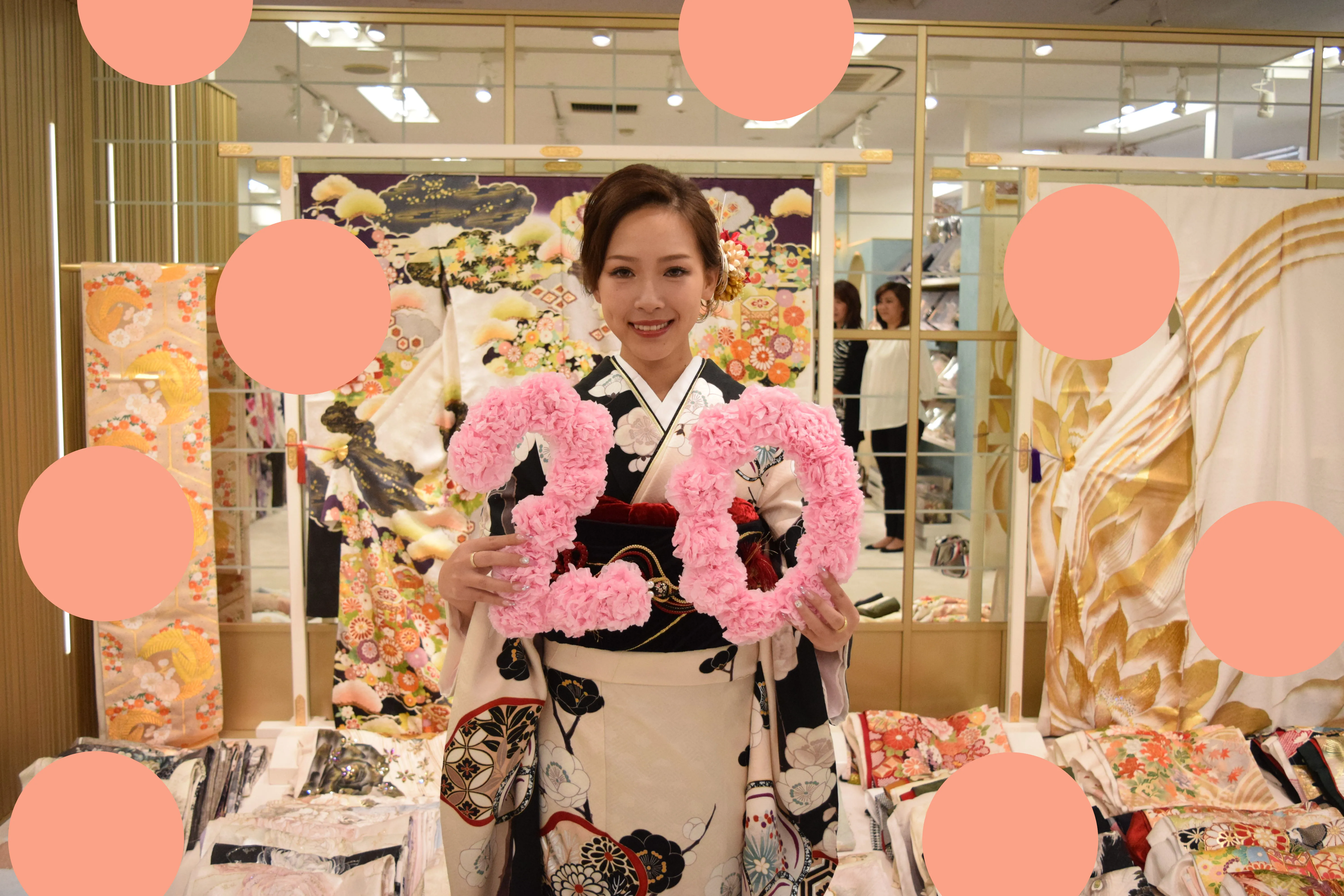 大阪　心斎橋　龍　前撮り　振袖　撮影会　