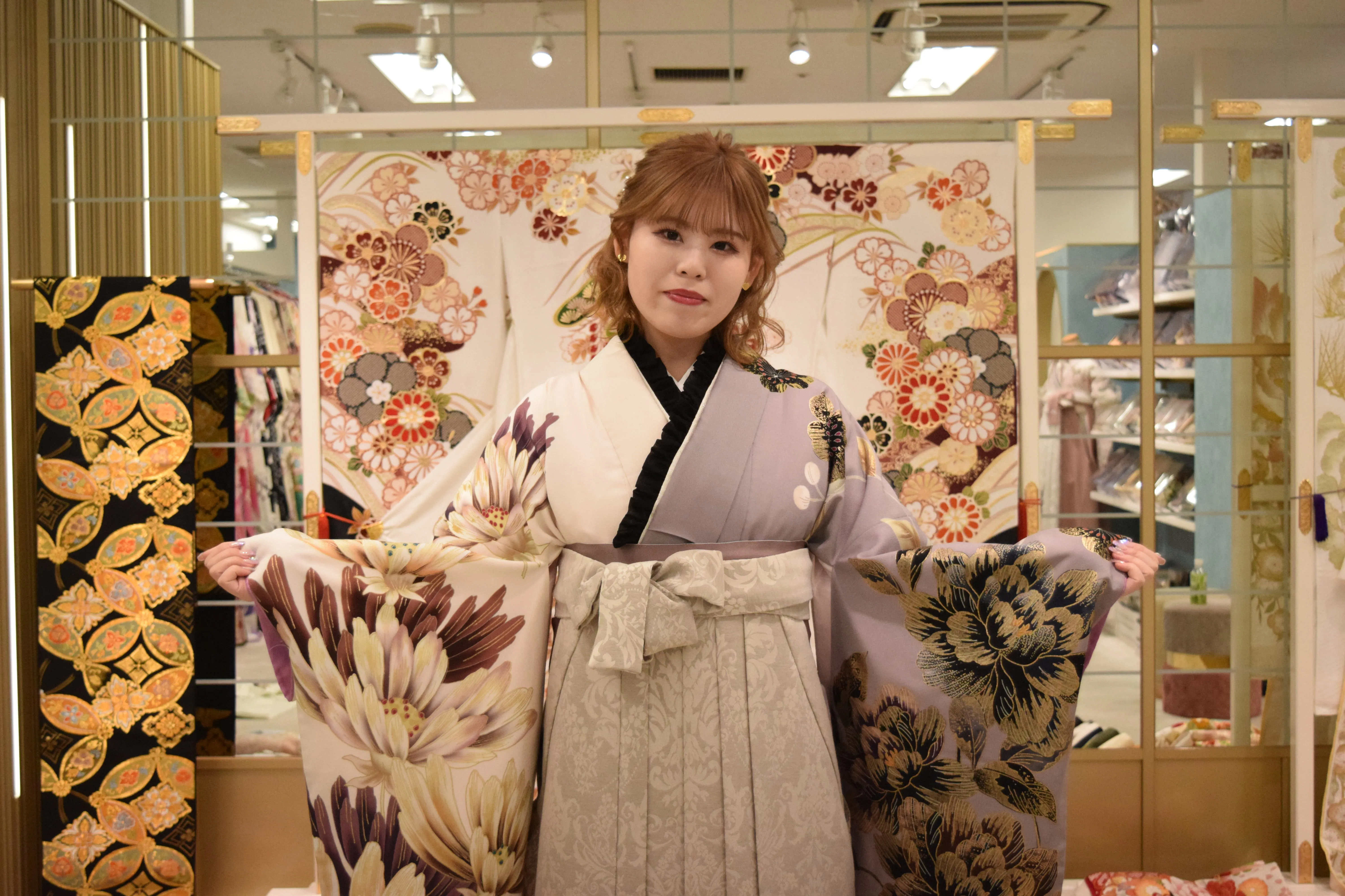 前撮り　袴　撮影会　モード