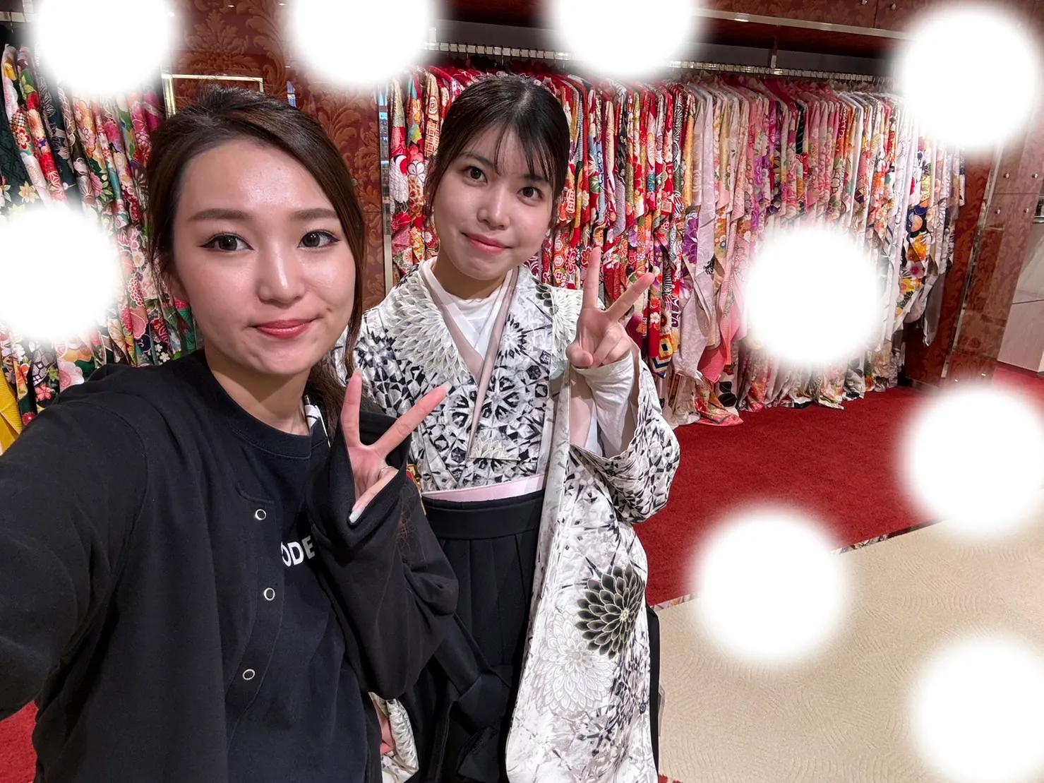 袴レンタル　振袖レンタル　くすみ　キラキラ　かわいい　梅田　大阪　安い　イマドキ　古典　くすみカラー　前撮り　ヴィンテージ　渋い