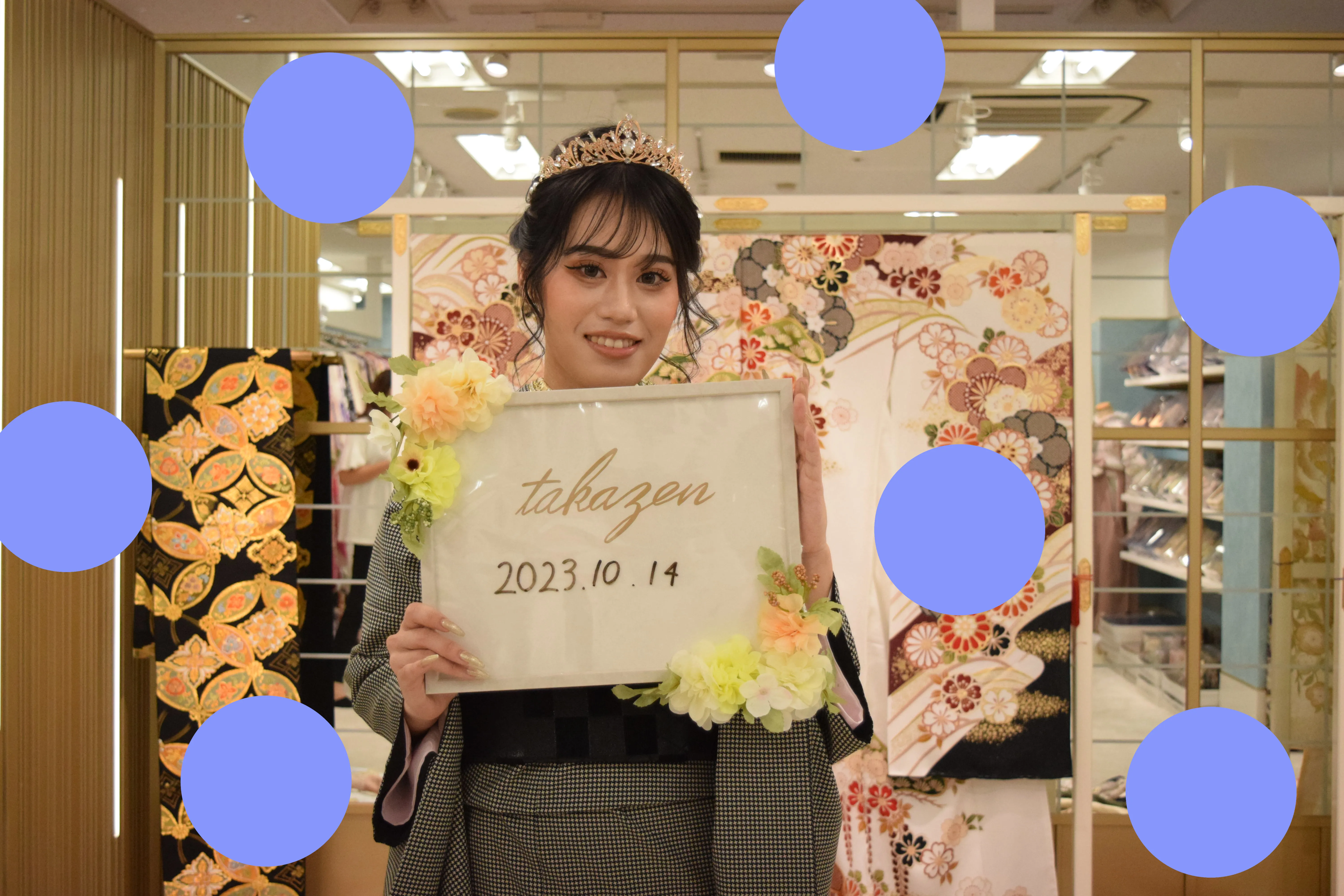 振袖レンタル　前撮り　スタジオ　オシャレ