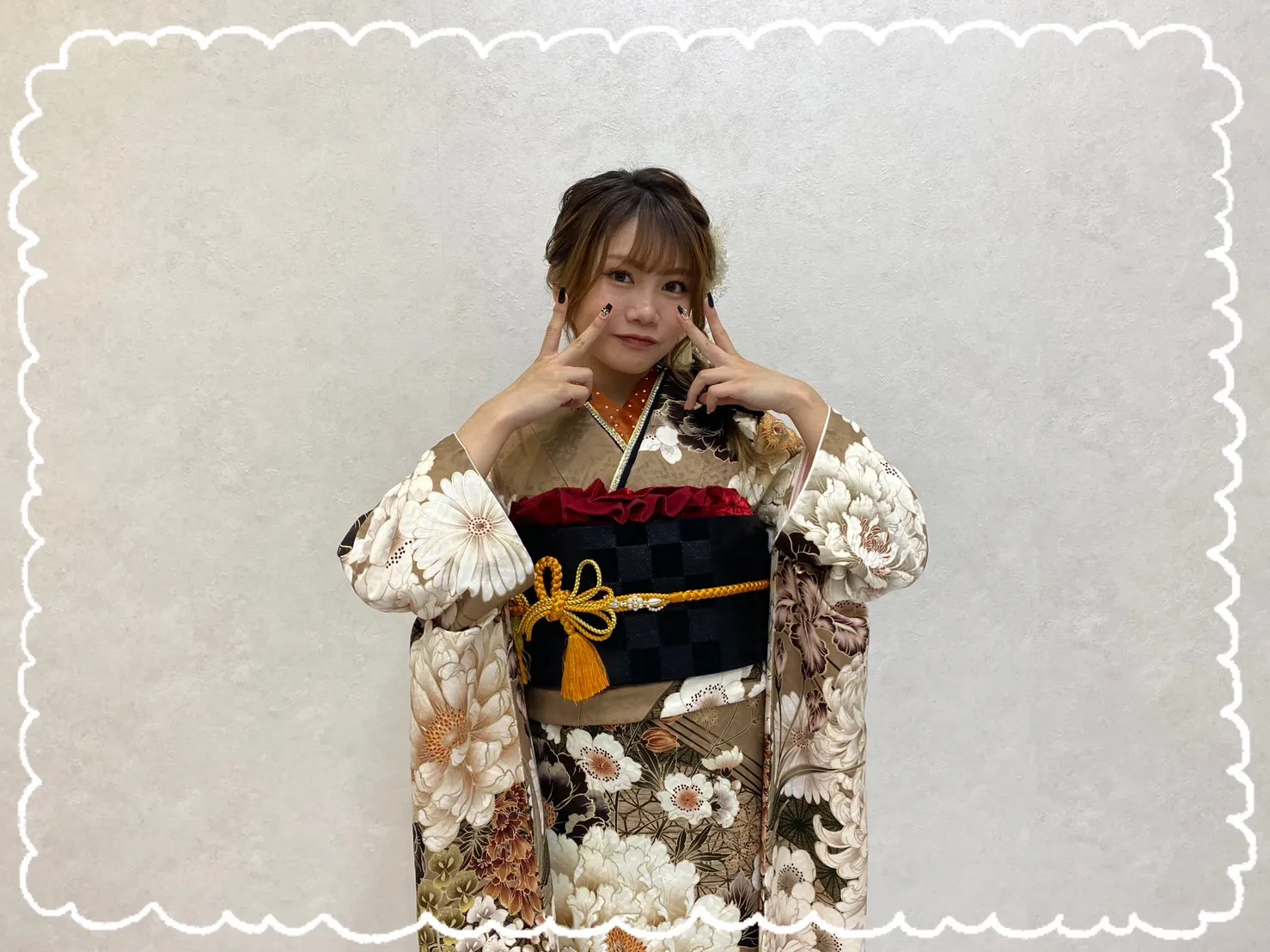 振袖レンタル　奈良　橿原　かわいい　おしゃれ　個性派　かわいい　かっこいい　くすみ　イマドキ　